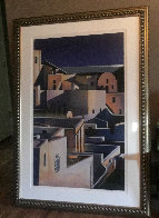 Grand View of Santorini 1998 Limited Edition Print by Igor Medvedev - 1 Grand View of Santorini 1998 Limited Edition Print by Igor Medvedev - 1