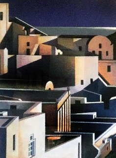 Grand View of Santorini 1998 Limited Edition Print - Igor Medvedev Grand View of Santorini 1998 Limited Edition Print - Igor Medvedev