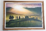 Tuscany Aglow 2004 43x66 Huge Original Painting by Igor Medvedev - 1 Tuscany Aglow 2004 43x66 Huge Original Painting by Igor Medvedev - 1