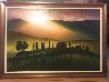 Tuscany Aglow 2004 43x66  Huge - Italy Original Painting by Igor Medvedev - 2