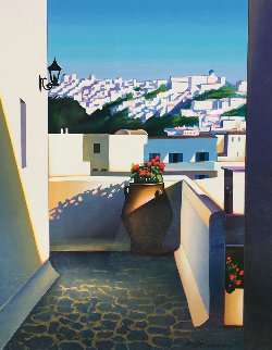 Santorini Vista 2003 Limited Edition Print - Igor Medvedev Santorini Vista 2003 Limited Edition Print - Igor Medvedev