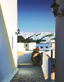 Santorini Vista 2003 Limited Edition Print - Igor Medvedev