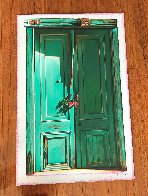 Green Door #26 1997 Limited Edition Print by Igor Medvedev - 1 Green Door #26 1997 Limited Edition Print by Igor Medvedev - 1