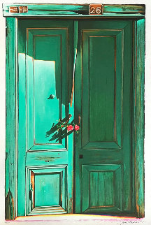 Green Door #26 1997 Limited Edition Print - Igor Medvedev Green Door #26 1997 Limited Edition Print - Igor Medvedev