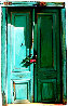 Miniature #26 Green Door 1996 - Russia Limited Edition Print by Igor Medvedev - 0