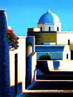 Village on Santorini 1998 Limited Edition Print by Igor Medvedev - 0