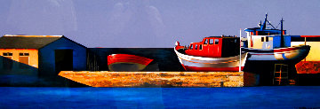 Harbor Sunset 1998 Limited Edition Print - Igor Medvedev Harbor Sunset 1998 Limited Edition Print - Igor Medvedev