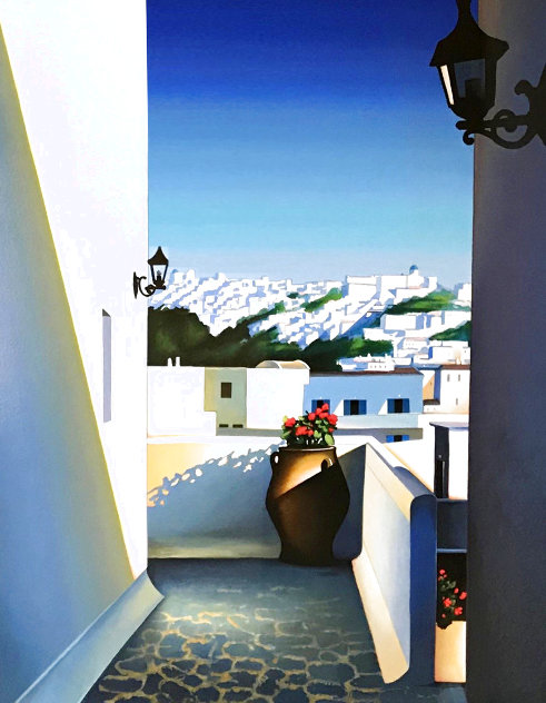 Santorini Vista 2003 - Greece Limited Edition Print by Igor Medvedev