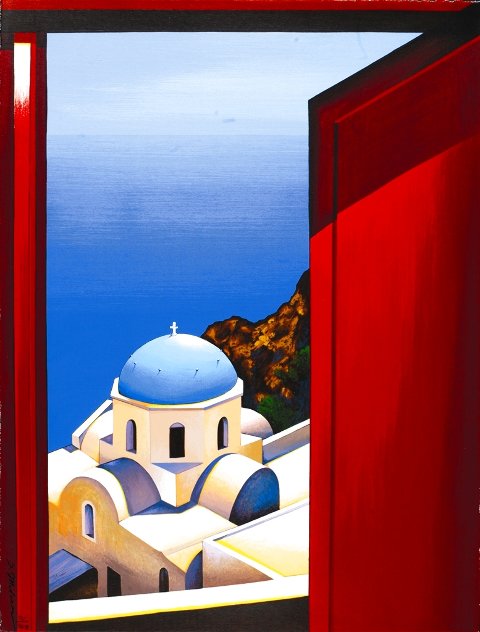 Red and Blue 2005 - Huge - Greece Limited Edition Print by Igor Medvedev