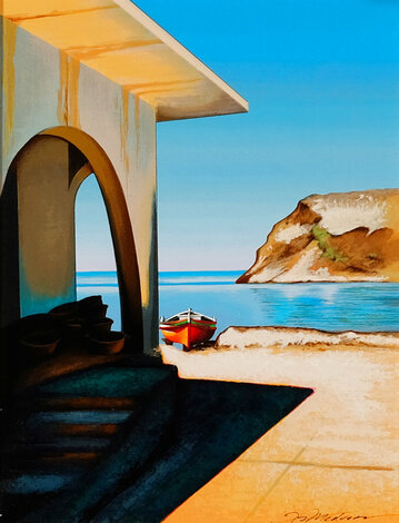 Well Balanced II AP 2000 - Serigraph on Canvas Limited Edition Print - Igor Medvedev