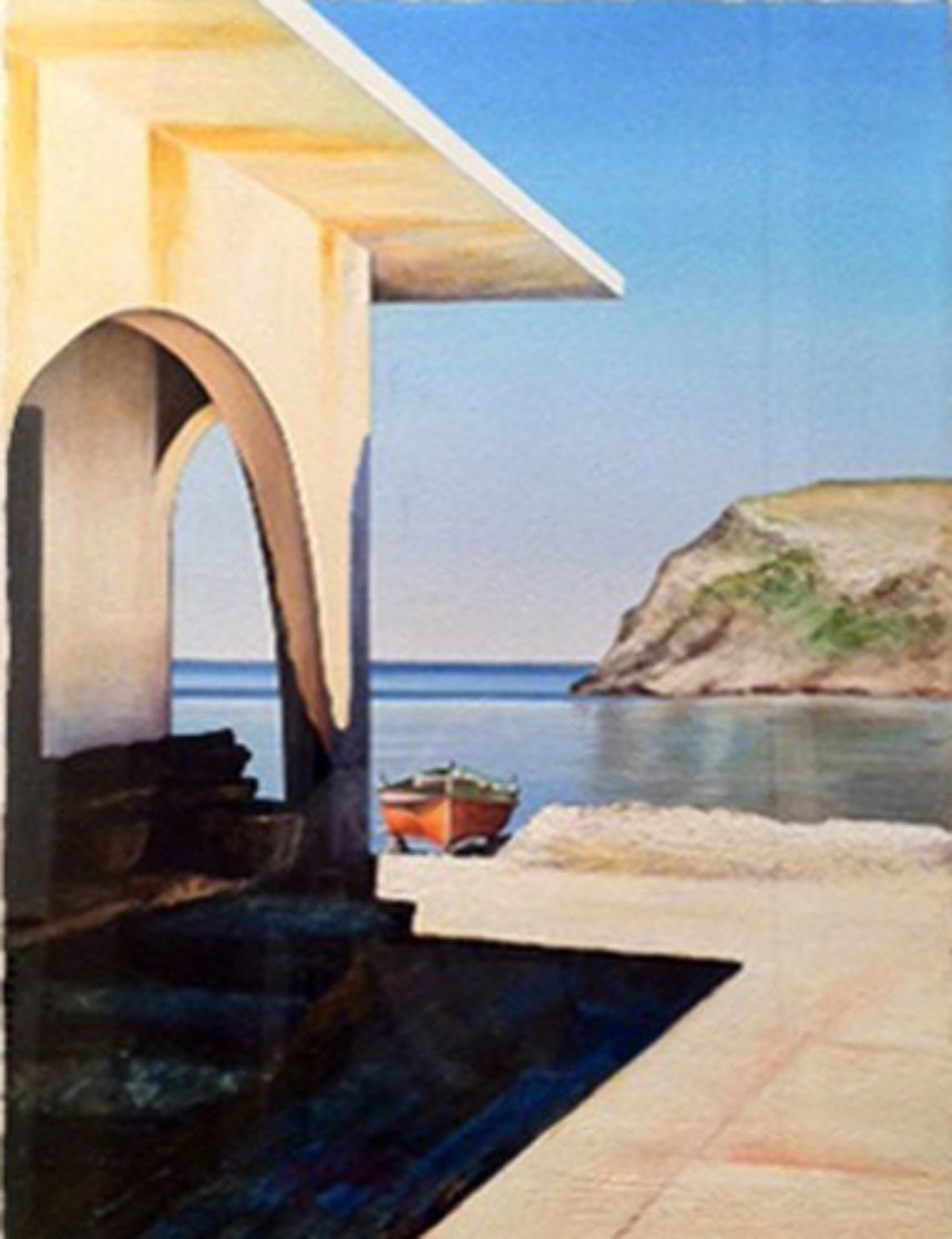 Well Balanced II 1996 43x35 Original Painting by Igor Medvedev Well Balanced II 1996 43x35 Original Painting by Igor Medvedev