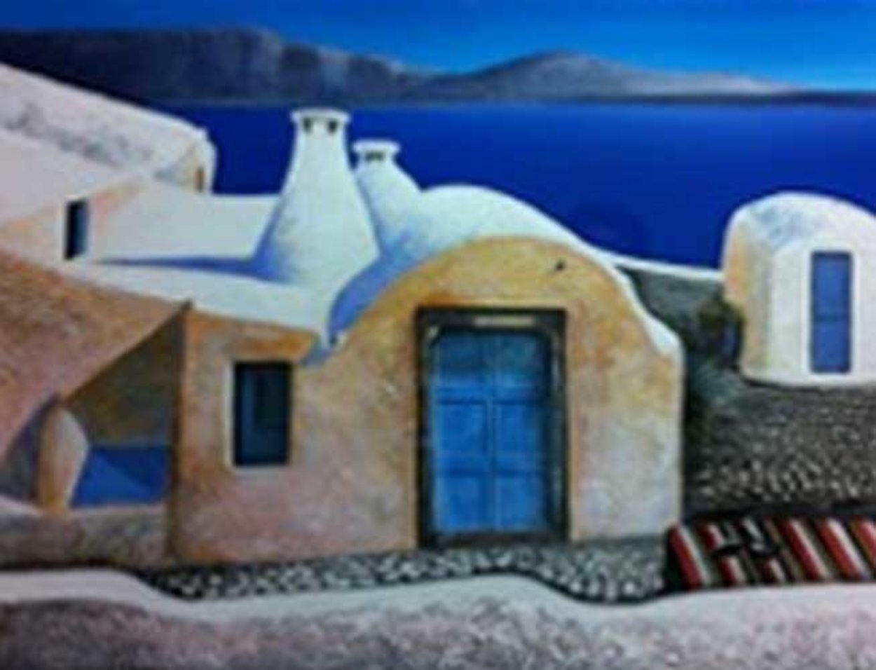 High Point 1990 22x30 Original Painting by Igor Medvedev High Point 1990 22x30 Original Painting by Igor Medvedev