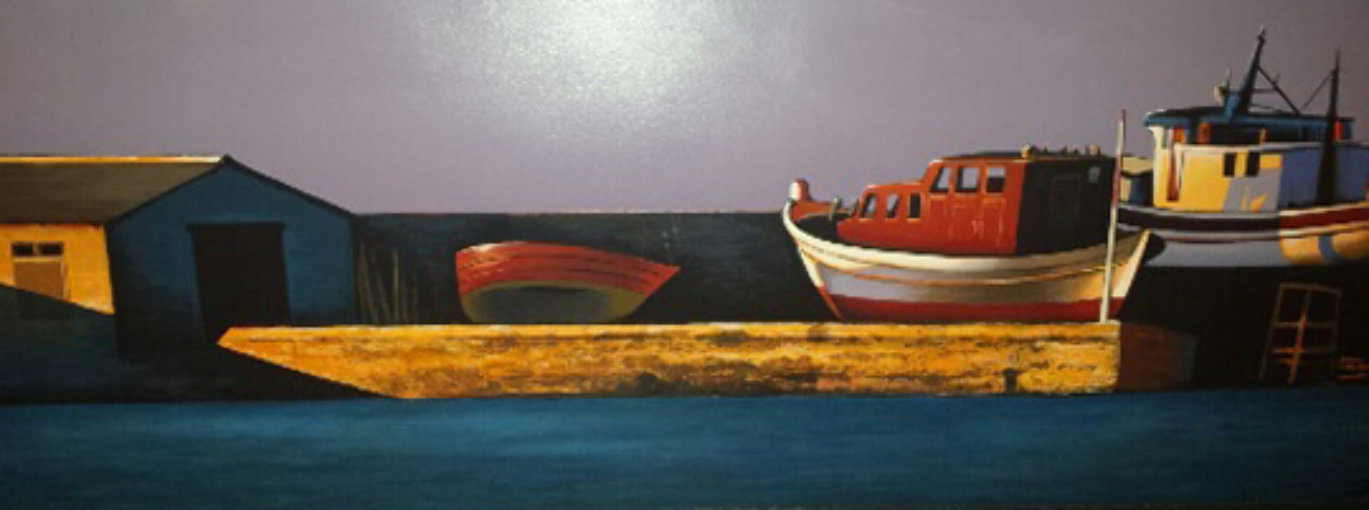 Harbor Sunset 1998 Limited Edition Print by Igor Medvedev Harbor Sunset 1998 Limited Edition Print by Igor Medvedev