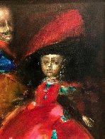 Double Portrait 1995 42x33 Huge Original Painting by Andrei Medvedev - 3 Double Portrait 1995 42x33 Huge Original Painting by Andrei Medvedev - 3