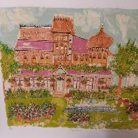 My House , susan pear meisel print , impressionist art by Susan Pear ...