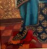 Madonna Reyna 2018 - Framed Embellished Caldograph Limited Edition Print by Diana Mendoza - 4
