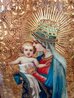 Madonna Reyna 2018 - Framed Embellished Caldograph Limited Edition Print by Diana Mendoza - 3