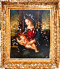 Madonna and Child 2001 42x35 - Huge Original Painting by Diana Mendoza - 1