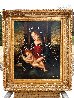 Madonna and Child 2001 42x35 - Huge Original Painting by Diana Mendoza - 2