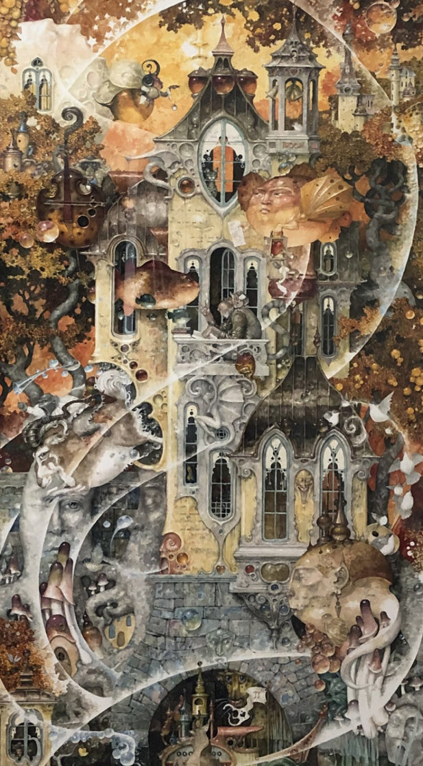 Eye of the Dreamer 1991 Limited Edition Print by Daniel Merriam Eye of the Dreamer 1991 Limited Edition Print by Daniel Merriam