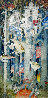 Triano Watercolor 1994 44x30  Huge Watercolor by Daniel Merriam - 0