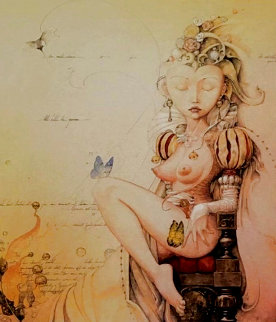 Softly Spoken 2003 Limited Edition Print - Daniel Merriam Softly Spoken 2003 Limited Edition Print - Daniel Merriam