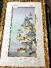 Top of the World Watercolor 2000 41x26 - Huge Original Painting by Daniel Merriam - 2