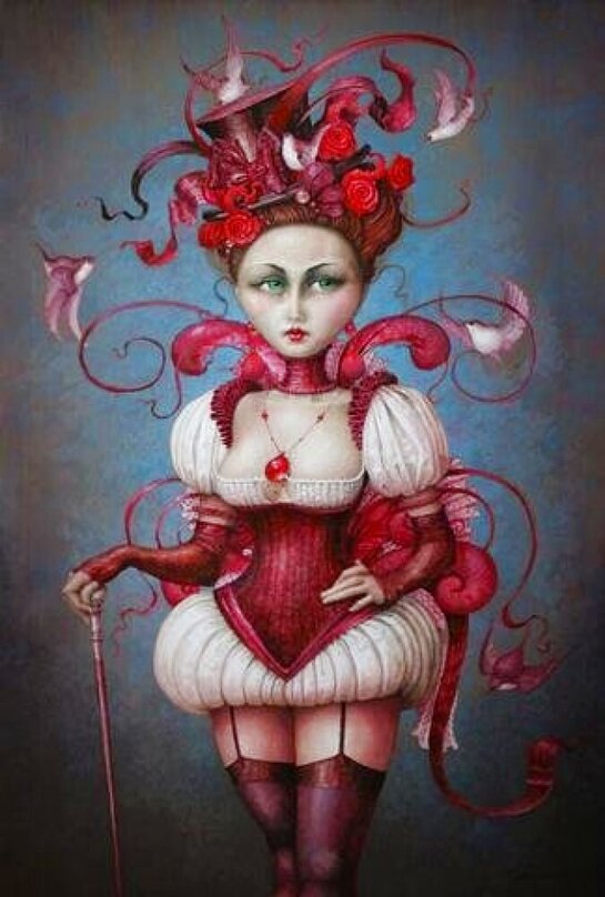 Allison Lefcort Original Paintings, Watercolors, Drawings And