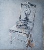 Chair 1987 41x46 Original Painting by Lev Meshberg - 0