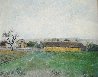 Burgundy Countryside 1993 18x22 - France Original Painting by Lev Meshberg - 0