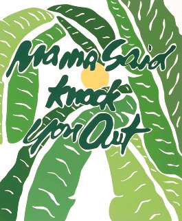 Pool Party, and Mama Said, Set of Two Prints PP 2018 Huge Limited Edition Print - Joel Mesler Pool Party, and Mama Said, Set of Two Prints PP 2018 Huge Limited Edition Print - Joel Mesler