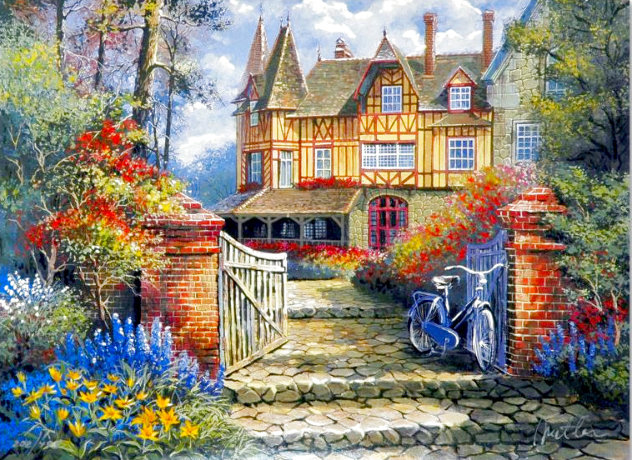 Castle in the Woods Limited Edition Print by Anatoly Metlan