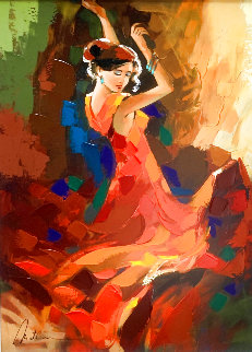 Flamenco 2015 Embellished Limited Edition Print - Anatoly Metlan