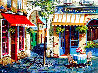 Cafe in Provence 2004 - France Limited Edition Print by Anatoly Metlan - 0