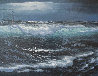 Lost At Sea 29x53 Huge Original Painting by Maurice Meyer - 0