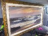 Untitled Seascape 26x48 - Huge Original Painting by Maurice Meyer - 2