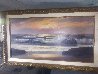 Untitled Seascape 26x48 - Huge Original Painting by Maurice Meyer - 1