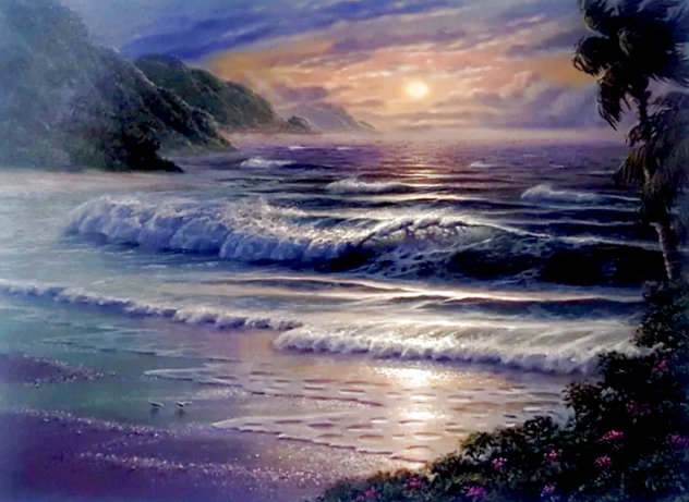 Island Twilight 28x32 Original Painting by Maurice Meyer