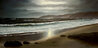 Nocturnal Seascape 29x52 - Huge Original Painting by Maurice Meyer - 0