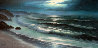 Untitled Seascape 15x30 Original Painting by Maurice Meyer - 0