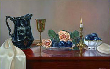 English Beauty 2007 33x48 Huge Original Painting - Mark H Brown English Beauty 2007 33x48 Huge Original Painting - Mark H Brown