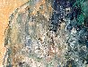 Round Mountain 1986 20x24 Original Painting by Michael Dvortcsak - 3