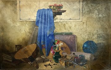 Painter's Studio 2011 30x48 Original Painting - Michael Gorban Painter's Studio 2011 30x48 Original Painting - Michael Gorban