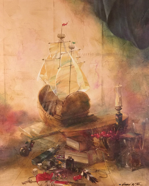Tall Ships 1997 Limited Edition Print by Michael Gorban