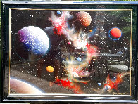 Red Sky at Night 1990 - Huge Limited Edition Print by Michael David Ward - 1 Red Sky at Night 1990 - Huge Limited Edition Print by Michael David Ward - 1