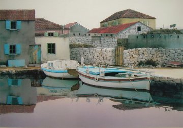 From Village Betina 1989 Limited Edition Print - Zvonimir Mihanovic From Village Betina 1989 Limited Edition Print - Zvonimir Mihanovic