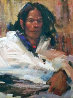 Healer 1998 19x15 Original Painting by Mike Larsen - 0