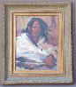 Healer 1998 19x15 Original Painting by Mike Larsen - 2