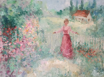Untitled Painting 29x39 Original Painting - Henrietta Milan Untitled Painting 29x39 Original Painting - Henrietta Milan