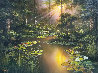 Idyllic Creek 2006 34x44 Huge Original Painting by  Milan - 0